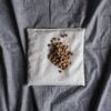 Kissenkorner Körnerkissen, Wärmekissen mit Kirschkern-Füllung, Innenkissen ohne Bezug mit Kernhäufchen